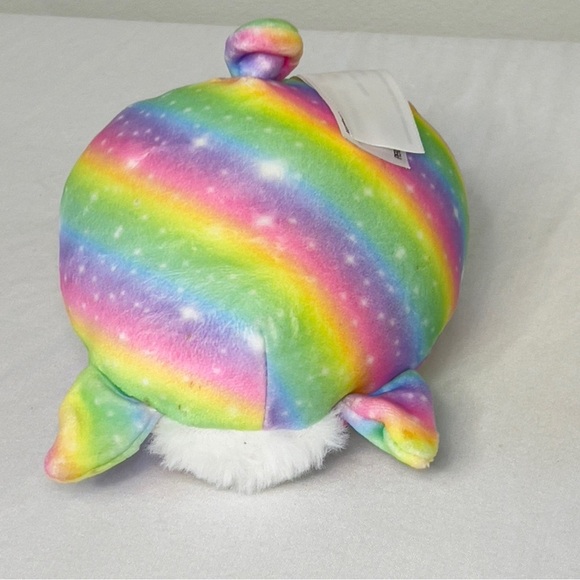 Squishmallow Rainbow Bailey Llama 5 Inch Super Soft Plush Furry Belly - Picture 5 of 8